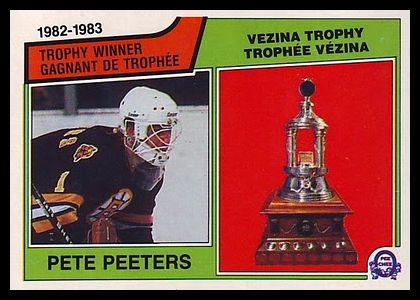 209 Pete Peeters Vezina Trophy